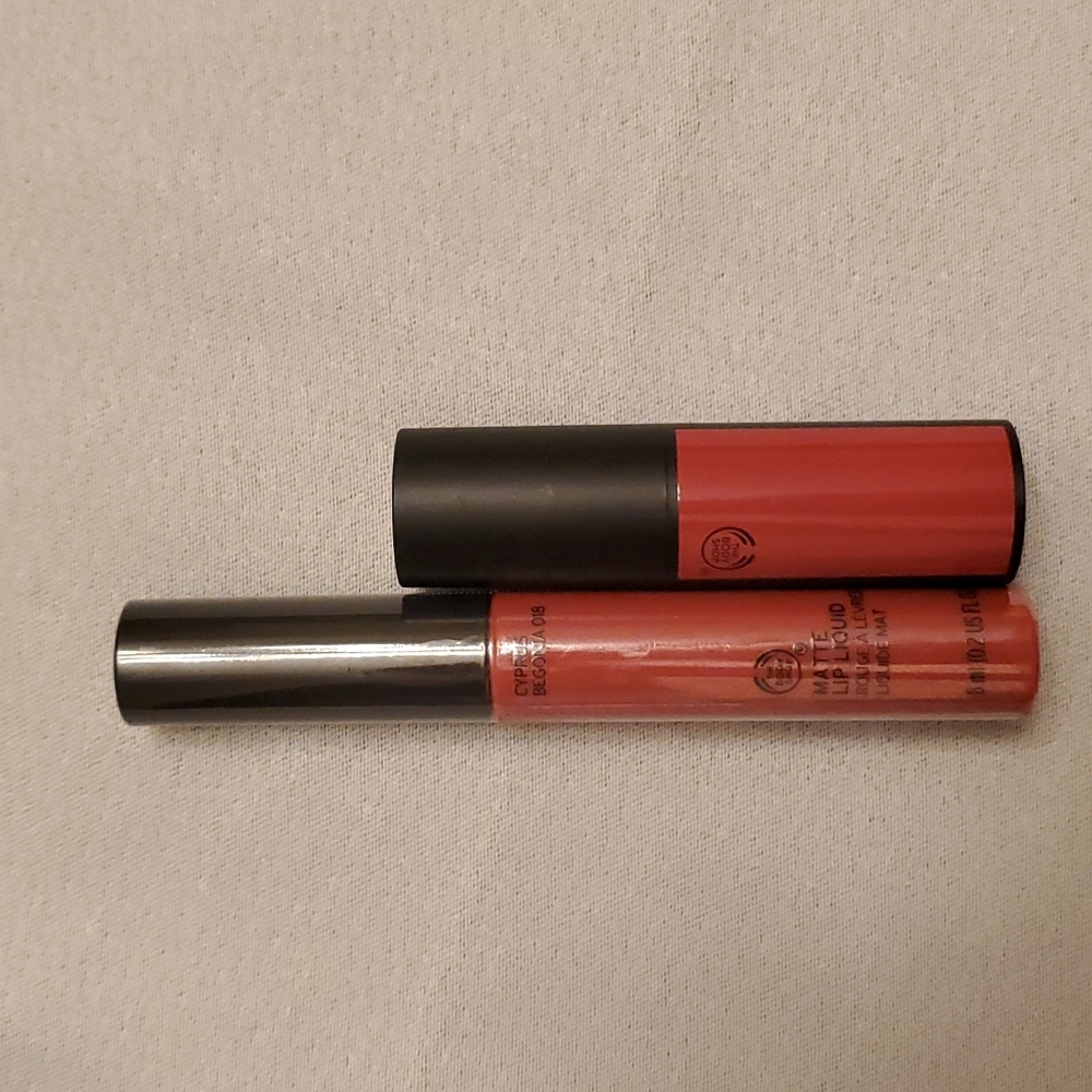 The Body Shop Shade Cyprus Begonia 8ml and Rio Fuchsia 4.1g New